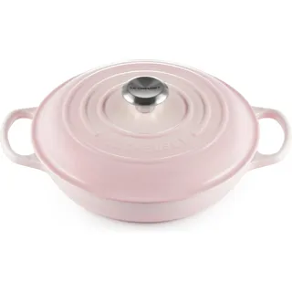 Le Creuset Signature Gourmet-Profitopf 26 cm shell pink