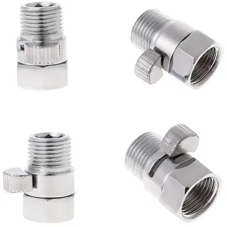 Voll Messing G1/2 " Durchfluss Schnell Kontrolle Absperr- für Ventil für Dusche