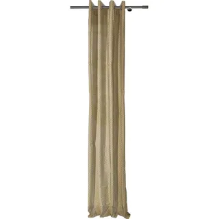 MYDECO Ösenschal Dot sand 300 cm x 135 cm