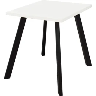 Mäusbacher Big Bistro Metall 70 x 75 x 70 cm schwarz/weiß