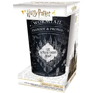 ABYSTYLE - Harry Potter - XXL Glas - 400 ml - Karte des Rumtreibers