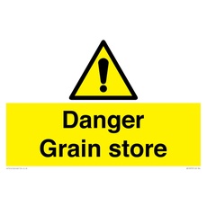 Danger Grain Store Schild – 300 x 200 mm – A4L