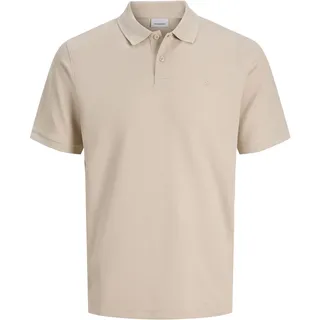 JACK & JONES JJEAUSTIN POLO SS NOOS beige L