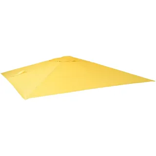 MCW Ersatz-Bezug FÜR Schirm Gelb , Textil , 335x335 cm , Sonnenschutz, Ampelschirme