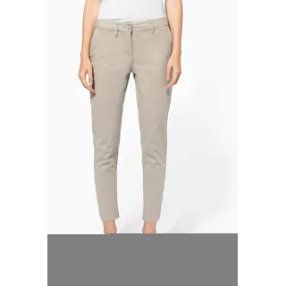 Kariban Damen Hose Leggings Baumwolle Thermohose Winterhose, Größe:34, Farbe:Washed Black - Schwarz