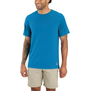 CARHARTT Lwd Relaxed Fit Kurzarm-T-Shirt Blau M