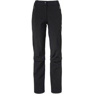 Vaude Farley Stretch Capri T-Zip III Hosen - Black - 36