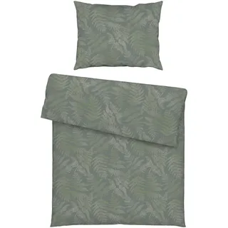 Estella Bettwäsche , Grün , Textil , Floral , 140x200 cm , pflegeleicht, atmungsaktiv, hautfreundlich, weiche und anschmiegsame Oberfläche, umweltverträgliche Ausrüstung , Heimtextilien, Bettwäsche & Leintücher, Bettwäsche, Flanell-Bettwäsche