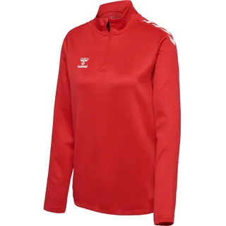 hummel Core XK 1/2-Zip Sweatshirt Damen true red L