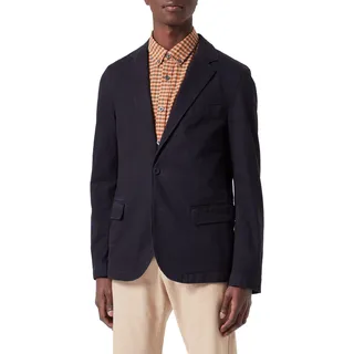 camel active Herren Sakko aus einem Baumwolltwill Dunkelblau, menswear-52