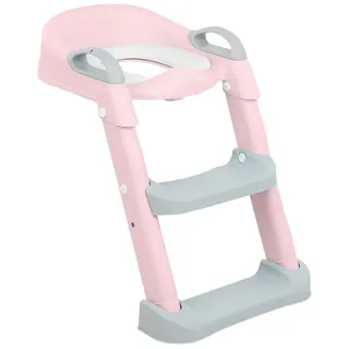 KIKKABOO Lea Toilettensitz Mit Leiter - Pink - One Size