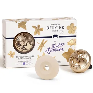 Lampe Berger Autoduft Autodiffusor Lolita Lempicka Mattgold 4 cm