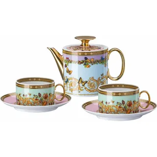 Rosenthal Versace Set Tea for 2 Le jardin de Versace, Porzellan, 19335-409609-28717