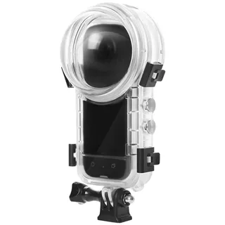 LICHIFIT Unsichtbare Tauchhülle für Insta360 X4 Kamerakäfig Wasserdichtes Gehäuse 50m Unterwasser-Schutzhülle