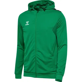hummel hmlAUTHENTIC PL Kapuzenjacke Gruen, S Herren