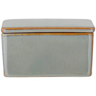 Bloomingville Pixie Butter Box, Green, Stoneware, Vorratsbehälter, Grün