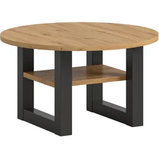 VCM Seattle Grau Eiche 75 x 42 x 75 cm