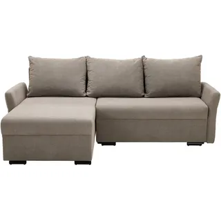 ti'me Ecksofa Grau, - 223x148 cm,