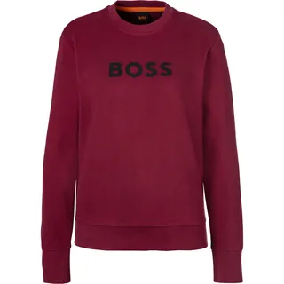 BOSS ORANGE Sweatshirt »C_Elaboss_6«, mit Rundhalsausschnitt, rot