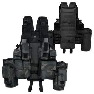 Brandit Textil Brandit Tactical Weste darkcamo