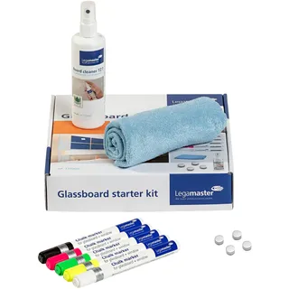 Legamaster Zubehörset für Glasboard 11-teilig Schwarz/Weiß