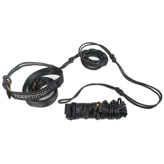 Ticket to the Moon Leichteste Riemen + Seile 2 Einheiten - Black / Green - 2.5 m