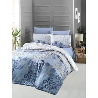 L'Essentiel Linge de Maison, Nerissa- VCT3345, Blau, Bettdecken, 100% Baumwollsatin - Blau