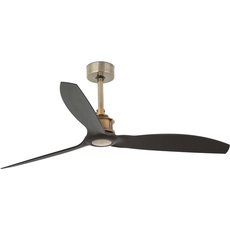 Bild von Just Fan 128 cm Deckenventilator altgold/schwarz