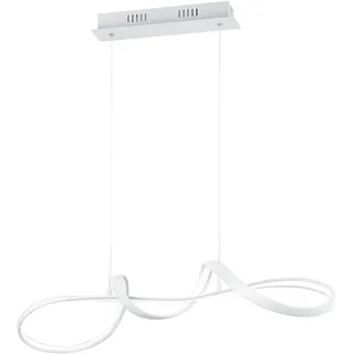 Trio Perugia 1-flg. 81 cm rund weiß matt