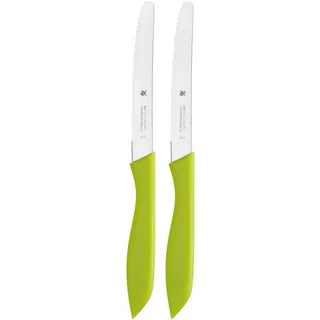 WMF Frühstücksmesser Set 2-tlg. 23 cm Wellenschliff Grün