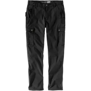 CARHARTT Ripstop Cargohose Schwarz W36/L34