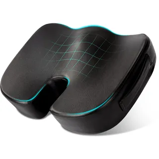 YOUFI Luxuriöses Sitzkissen, 10cm extra Dicker Memory-Schwamm zur Druckentlastung, Ischias, Entlastung der Steißbeinschmerzen und Rückenschmerzen, vielseitig einsetzbar für Auto, Gaming, Bürostuhl