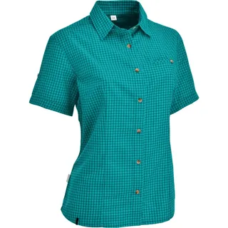 MAUL Sport Sandnes XT - 1/2 Bluse Kariert elas. grün (67) 40