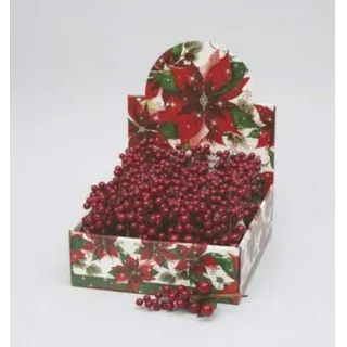 Euronatale AP-46307 Beeren rot 15 cm, Siehe Foto, Einheitsgröße