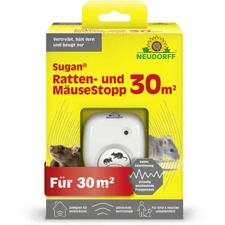 NEUDORFF Sugan Ratten- und Mäusestopp Ultraschall 30 m2 1 St