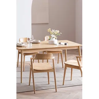 Esszimmerstuhl SIT, beige (natur, natur), B:60cm H:78cm T:50cm, Massivholz, Stühle, Esszimmerstuhl, stapelbar