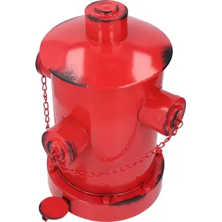 Feuer Hydrant Mülleimer,Eisen Mülleimer,Vintage Eisen dekorative Mülleimer,Retro Mülleimer,Metall Mülleimer,Retro Industrie Mülleimer