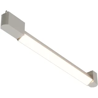 Maytoni Langfeldleuchte für Einphasen-Schienensystem UNITY Basis Rot LED incl. Weiß aus Aluminum und Kunststoff 24W für Küche, Schlafzimmer, Wohnzimmer, Esszimmer, Lobby - Weiß