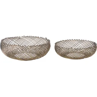 Beliani Dekoschale Metall gold Baliung , Mode , 15 cm , Dekoration, Dekoschalen