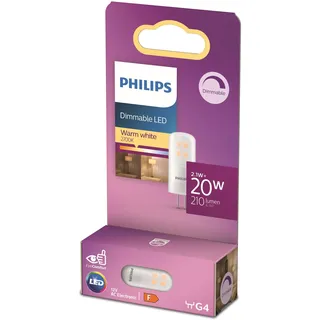 Philips LED-Lampe 2,1W G4 2700 K warmweiß