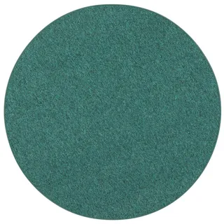 Snapstyle Feinschlingen Veloursteppich 100 x 100 cm Petrol