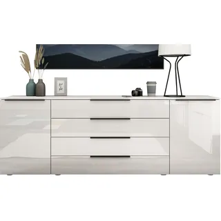 borchardt Möbel Tom 200 x 72 x 35 cm weiß (hochglanz)