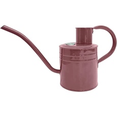 Kent & Stowe 1 Liter Vintage Gießkanne in rosè – Verzinkte Stahlkanne für das Gießen der Zimmerpflanzen – Kanne im klassisch englischen Stil mit erhöhtem Rand