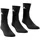 Cushioned Crew Socken 3er Pack Schwarz/Weiß 46-48