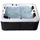 Beach Pure 210 x 155 x 83 cm Schwarz