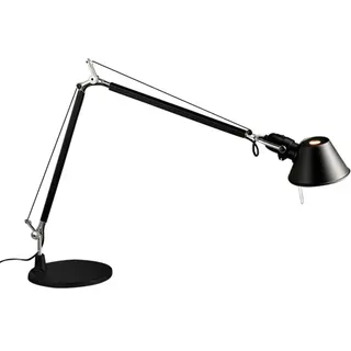 Tischleuchte Tolomeo Tavolo Artemide grau, Designer de Lucchi & Fassina, 123 cm