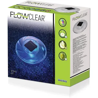 Bestway ???58111 Flowclear Schwimmende Solar LED Pool Leuchte Licht mehrfarbig
