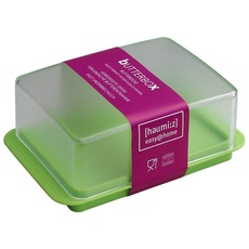 homeXpert Butterbox aus Kunststoff, grün