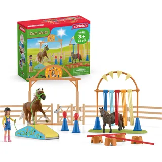 Schleich Farm World Pony Agility Training 42481