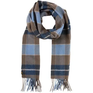 camel active Herren Schal aus reiner Wolle Steinblau, menswear-OS